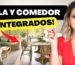 Alacenas de algarrobo en cocinas abiertas: Tips de organización